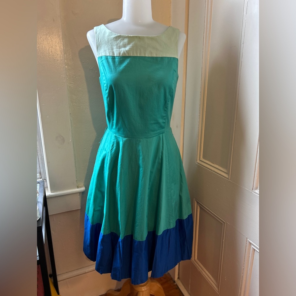 C. Wonder Colorblock Dress